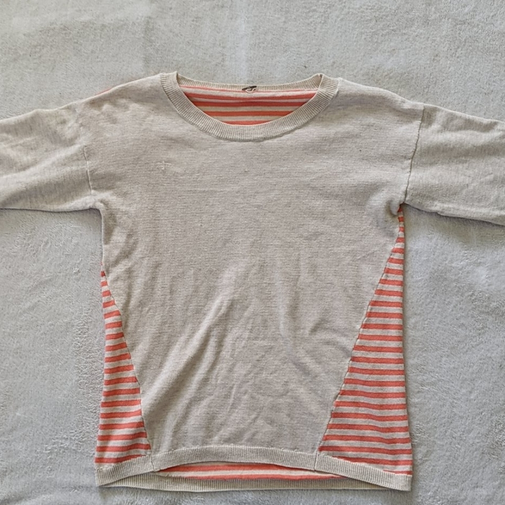 Anthropology stripped sweater